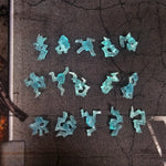 Lightning Arcs - Clear Blue Resin - Archies Forge