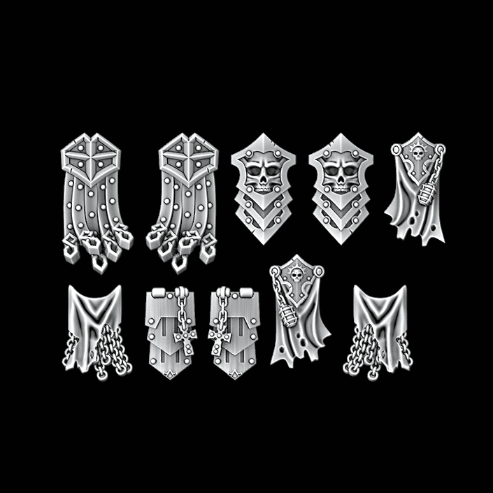Loincloths / Tabards - Set of 10 - Archies Forge