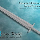 Masterly Two - Handed Energy Sword Version 1 X 1 - Archies Forge