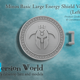 Minos Basic Large Energy Shield Version 1 (Left Hand) X 1 - Archies Forge