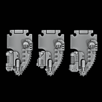 Mixed Weapon Chainshields - Set of 3 - Archies Forge