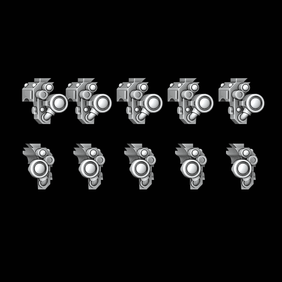 MK2 Helmet - Bionics - Set of 10 - Archies Forge