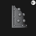 MK2 Shoulder Pad - Studded - Set of 10 - Archies Forge