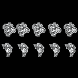 MK3 Helmet - Bionics - Set of 10 - Archies Forge
