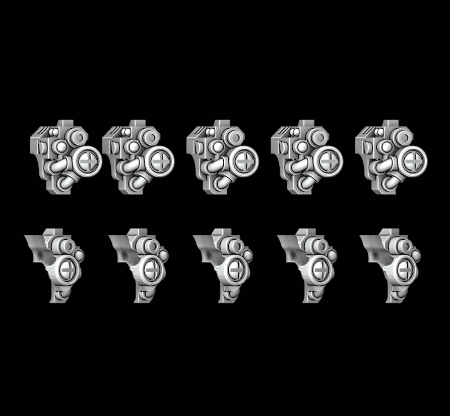 MK3 Helmet - Bionics - Set of 10 - Archies Forge