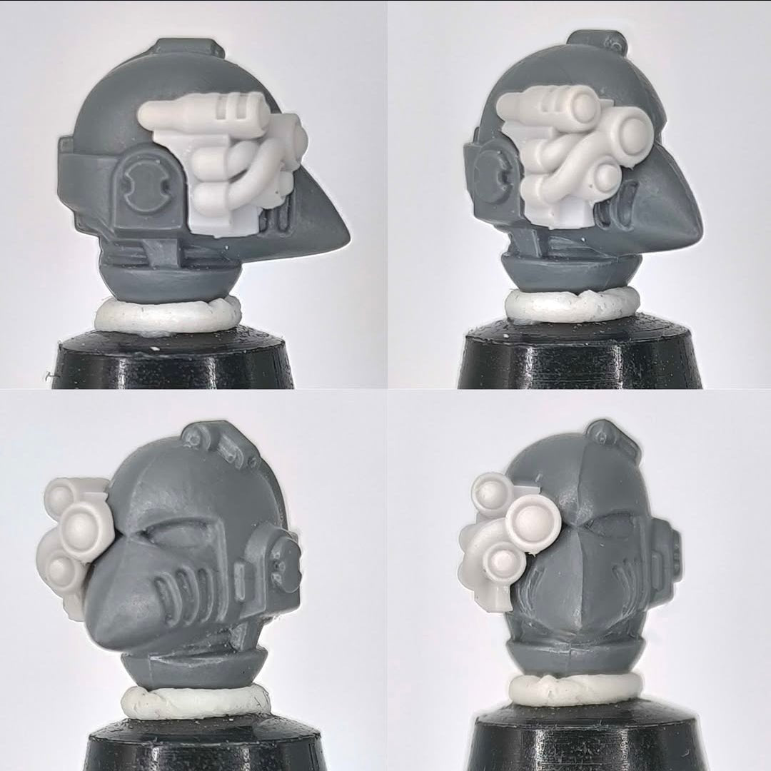MK6 Helmet - Bionics - Set of 10 - Archies Forge