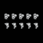 MK6 Helmet - Bionics - Set of 10 - Archies Forge