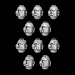 Mongolian / Asian Style Helmets - Set of 10 - Archies Forge