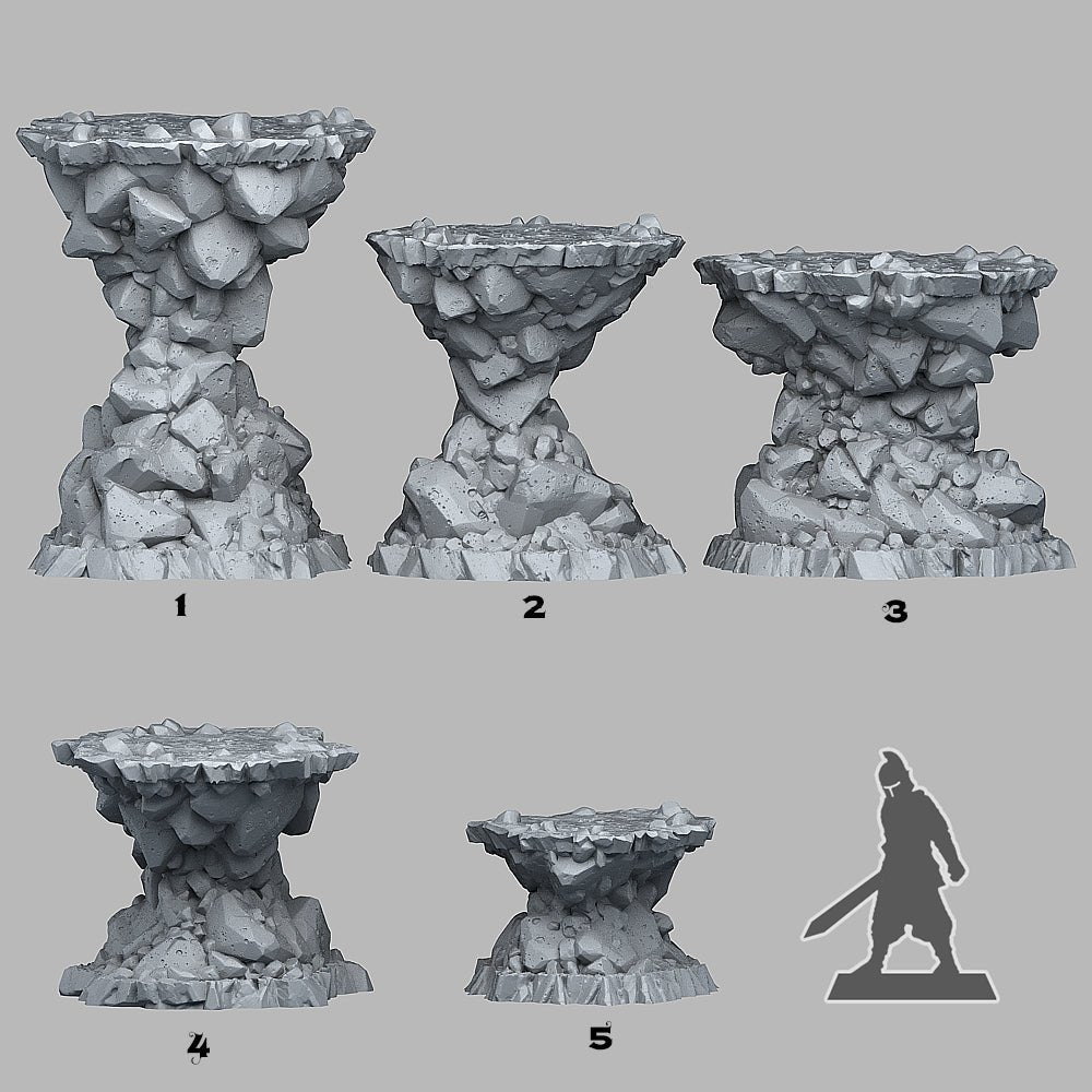 Natural Platform Stones - Archies Forge