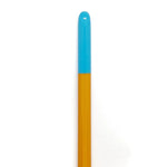 Orange Brushes - Blue Tip - Size 2 - Archies Forge