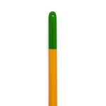 Orange Brushes - Green Tip - Size 00 - Archies Forge