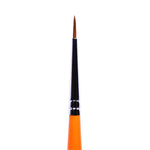 Orange Brushes - Red Tip - Size 1 - Archies Forge