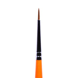 Orange Brushes - Red Tip - Size 1 - Archies Forge