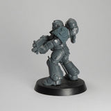 Ornate Shoulder Pad - Legio Fist - Set of 12 - Archies Forge