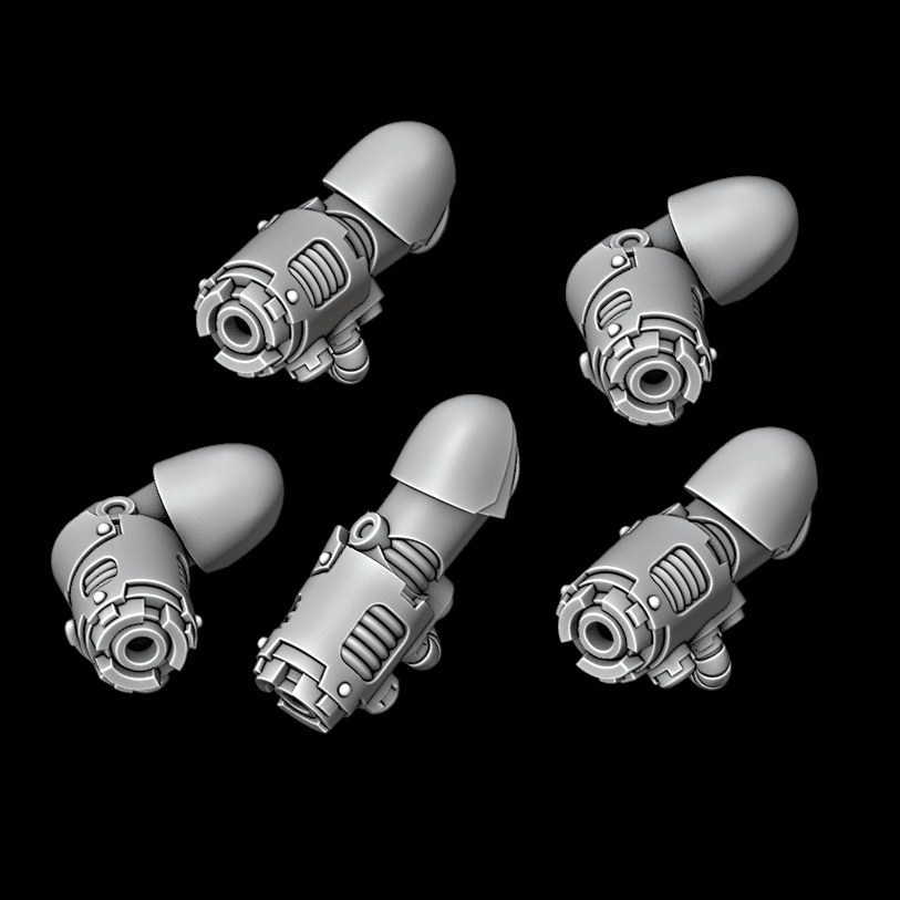 Plasma Arm Cannons - Right Handed - Archies Forge