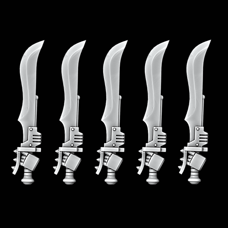 Power Saber - Set of 5 - Left Handed - Archies Forge