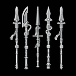 Power Spears - Set of 5 - Left Handed - Archies Forge