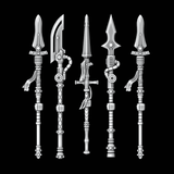Power Spears - Set of 5 - Left Handed - Archies Forge
