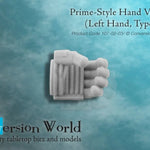 Prime Infantry Hand Version 1 (Left Hand, Type A) - Archies Forge