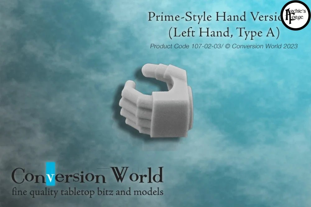 Prime Infantry Hand Version 1 (Left Hand, Type A) - Archies Forge