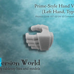 Prime Infantry Hand Version 1 (Left Hand, Type B) - Archies Forge