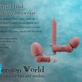 Prime Infantry Hand Version 1 (Left Hand, Type B) - Archies Forge