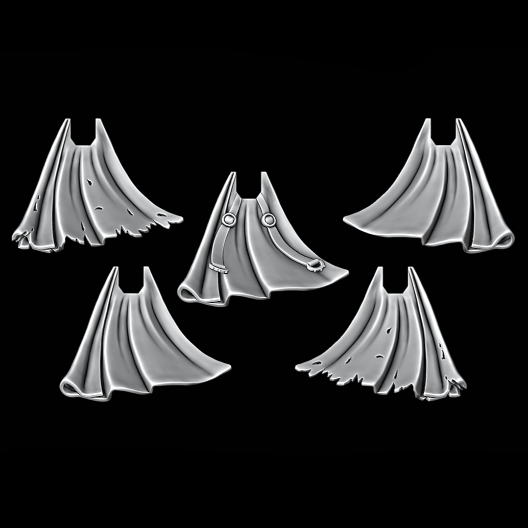 Prime Ornate Capes - Set of 5 - Archies Forge