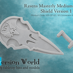 Ravens Masterly Medium Energy Shield Version 1 X 1 - Archies Forge