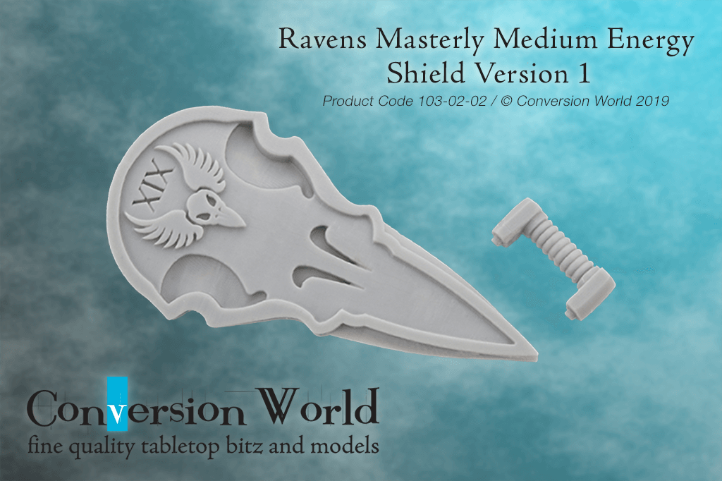 Ravens Masterly Medium Energy Shield Version 1 X 1 - Archies Forge