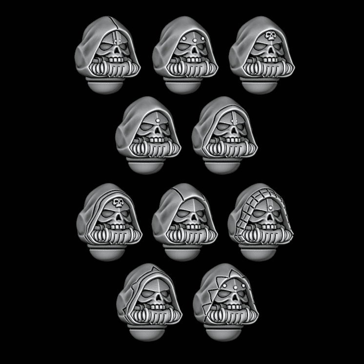Rebreather Skull Helmets - Set of 10 - Archies Forge