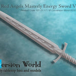 Red Angels Masterly Energy Sword Version 1 X 1 - Archies Forge