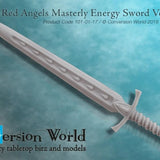 Red Angels Masterly Energy Sword Version 1 X 1 - Archies Forge