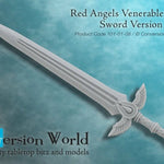 Red Angels Venerable Energy Sword Version 1 X 1 - Archies Forge