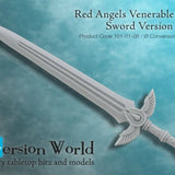 Red Angels Venerable Energy Sword Version 1 X 1 - Archies Forge
