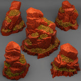 Red Giant Rocks - Archies Forge
