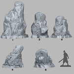 Red Giant Rocks - Archies Forge
