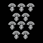 Roman Legionary Centurion Helmets - Legio Ultra - Set of 10 - Archies Forge