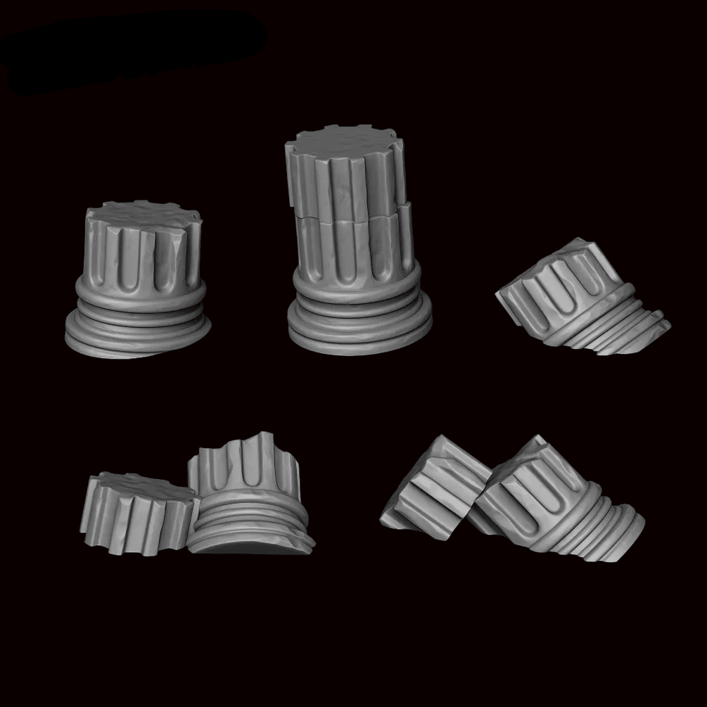 Ruined Pillars - Archies Forge