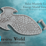 Salas Masterly Large Energy Shield Version 1 (Left Hand) X 1 - Archies Forge