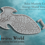 Salas Masterly Large Energy Shield Version 1 (Left Hand) X 1 - Archies Forge