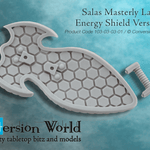 Salas Masterly Large Energy Shield Version 1 (Left Hand) X 1 - Archies Forge