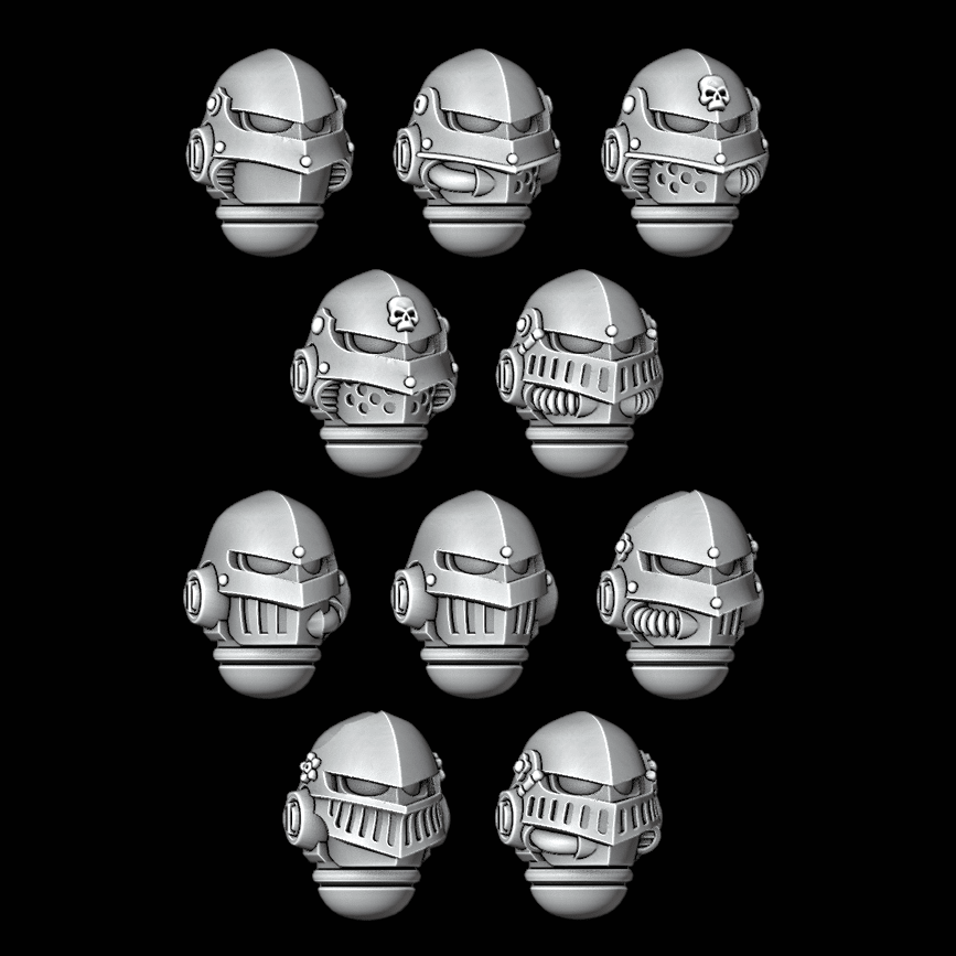 Sallet Helmets - Set of 10 - Archies Forge