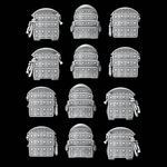 Samurai Armour Style Shoulder Pads - Set of 12 - Archies Forge