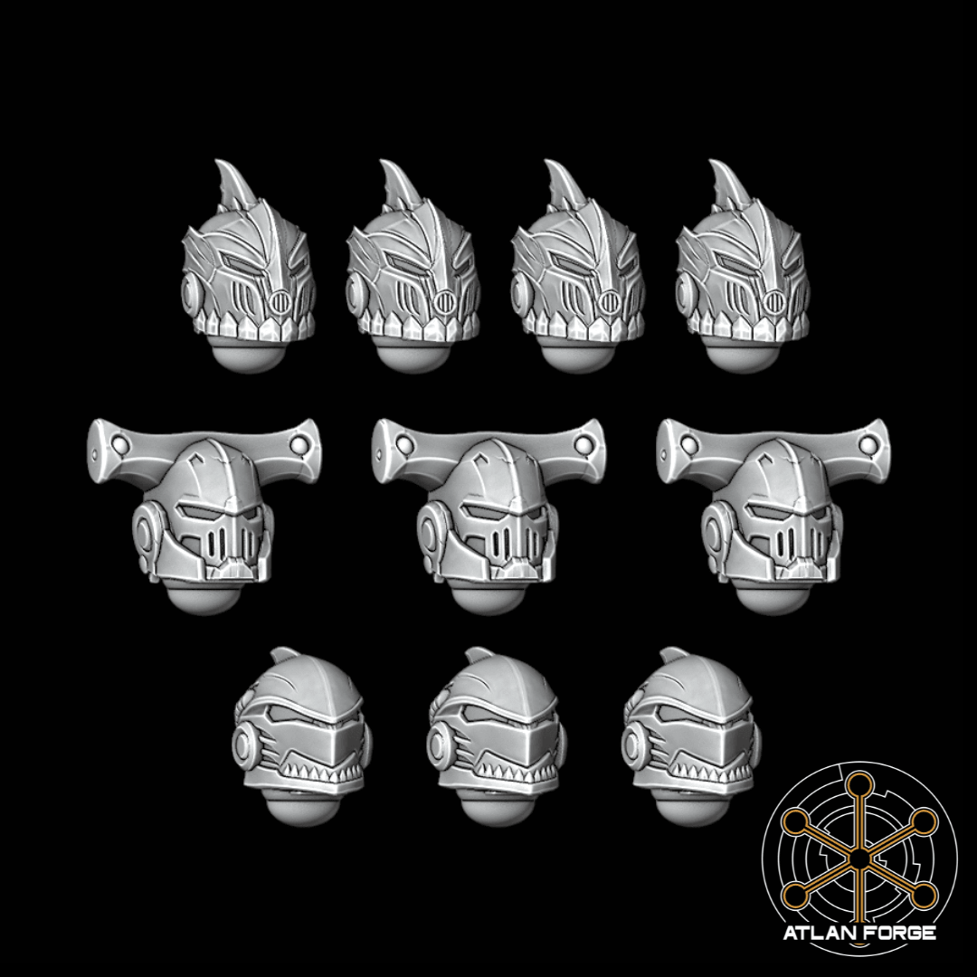 Shark Helmets - Legio Carcharodon - Set of 10 - Archies Forge