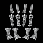 Skull and Chain Loincloths - Set of 12 - Archies Forge