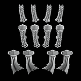 Skull and Chain Loincloths - Set of 12 - Archies Forge