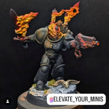 Skull and Flame Swords - Set of 8 - Archies Forge