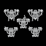 Skull Backpacks - Set of 5 - Archies Forge
