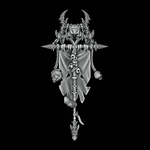 Skull Banner - Legio Annihilus - Archies Forge