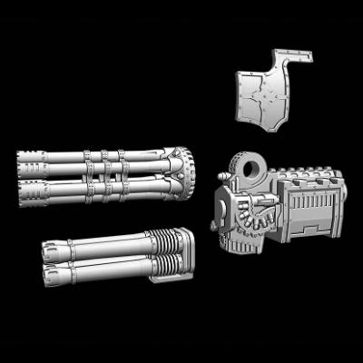 Super Gatling Weapon Arm - Archies Forge